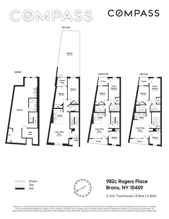 Floor plan of 982C Rogers Place in Bronx, Bronx, NY 10459