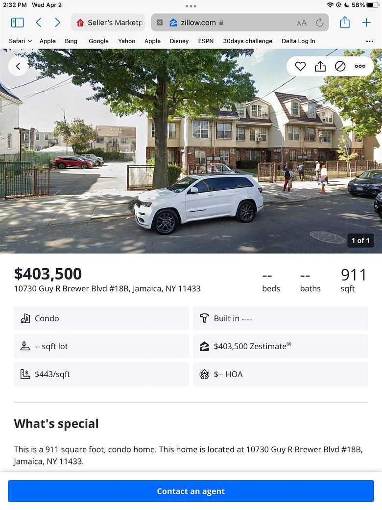 107-30 Guy .R Brewer Blvd #18B