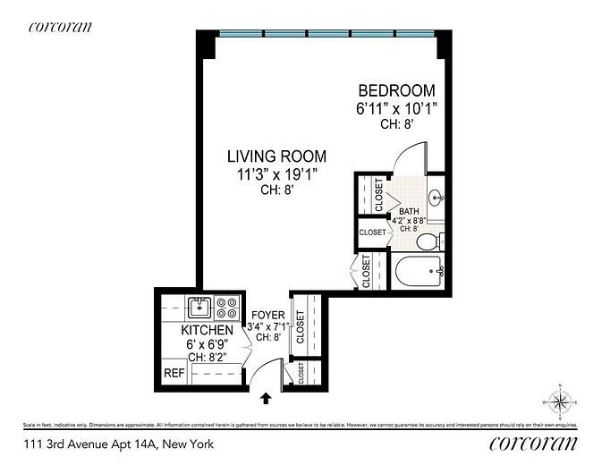 111 Third Avenue #14A