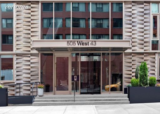 Image 1 of 17 for 505 West 43rd Street #11A in Manhattan, New York, NY, 10036