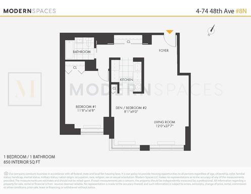 Image 1 of 11 for 4 48th Avenue #8N in Queens, Long Island City, NY, 11109