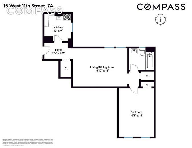 15 West 11th Street #7A