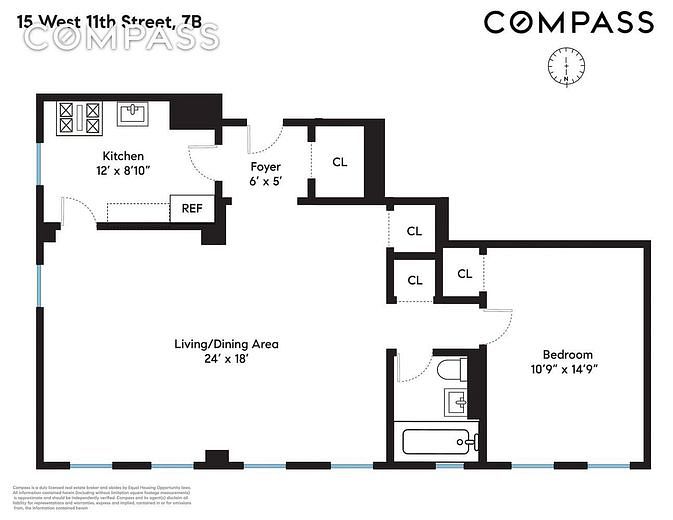 15 West 11th Street #7B