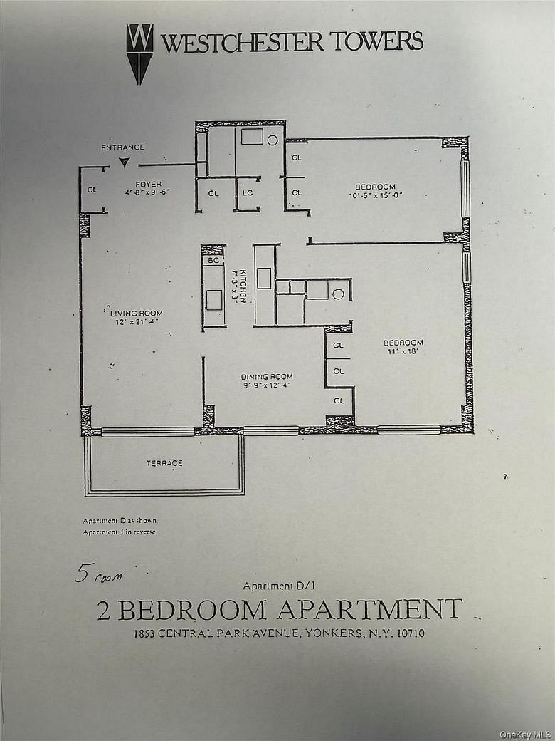 1853 Central Park Avenue #5J