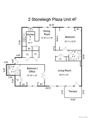 Image 1 of 28 for 2 Stoneleigh Plaza #4F in Westchester, Bronxville, NY, 10708