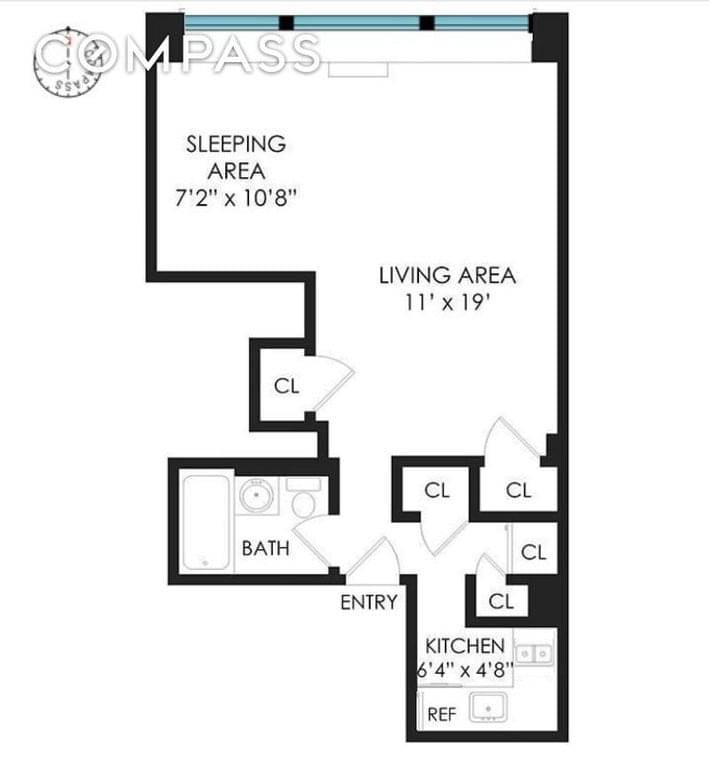 Floor plan of 110 East 36th Street #4C in Manhattan, New York, NY 10016