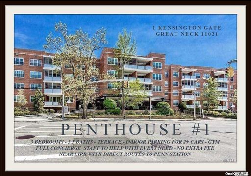 Image 1 of 35 for 1 Kensington Gate #PH-1 in Long Island, Great Neck, NY, 11021
