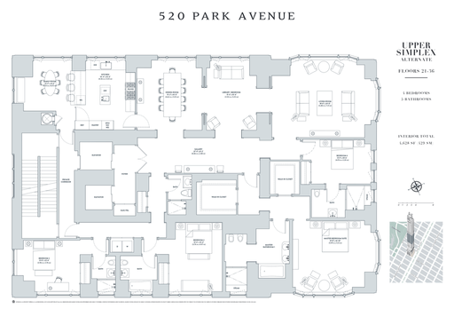 Floor plan image of 520 Park Avenue #21 in Manhattan, New York, NY, 10065