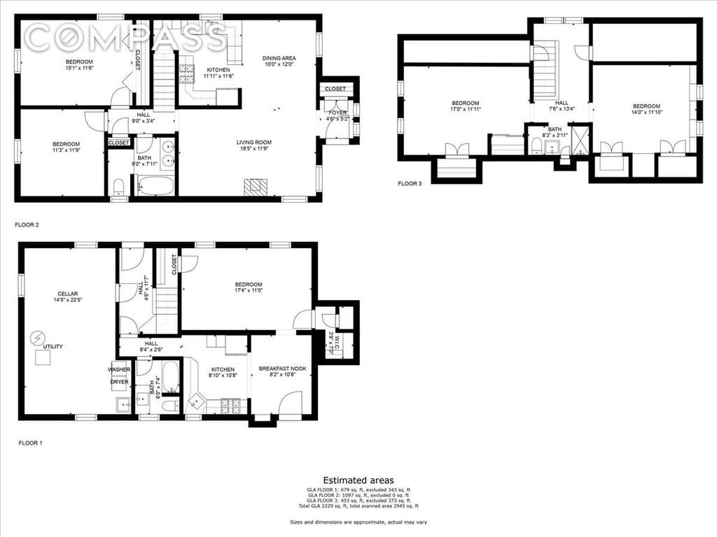 Floor plan of 95-05 165th Avenue in Queens, Queens, NY 11414