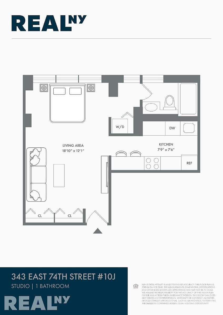 Image 1 of 10 for 343 East 74th Street #10J in Manhattan, New York, NY, 10021