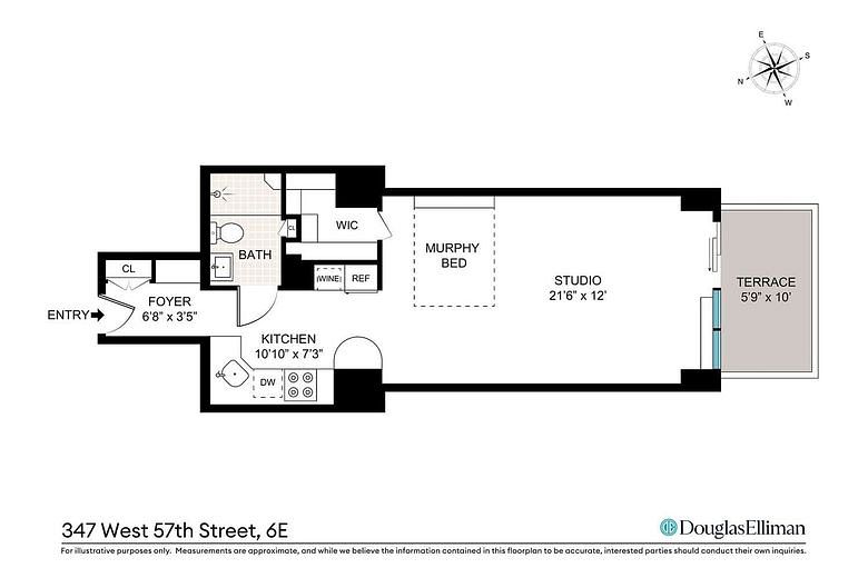 347 West 57th Street #6E