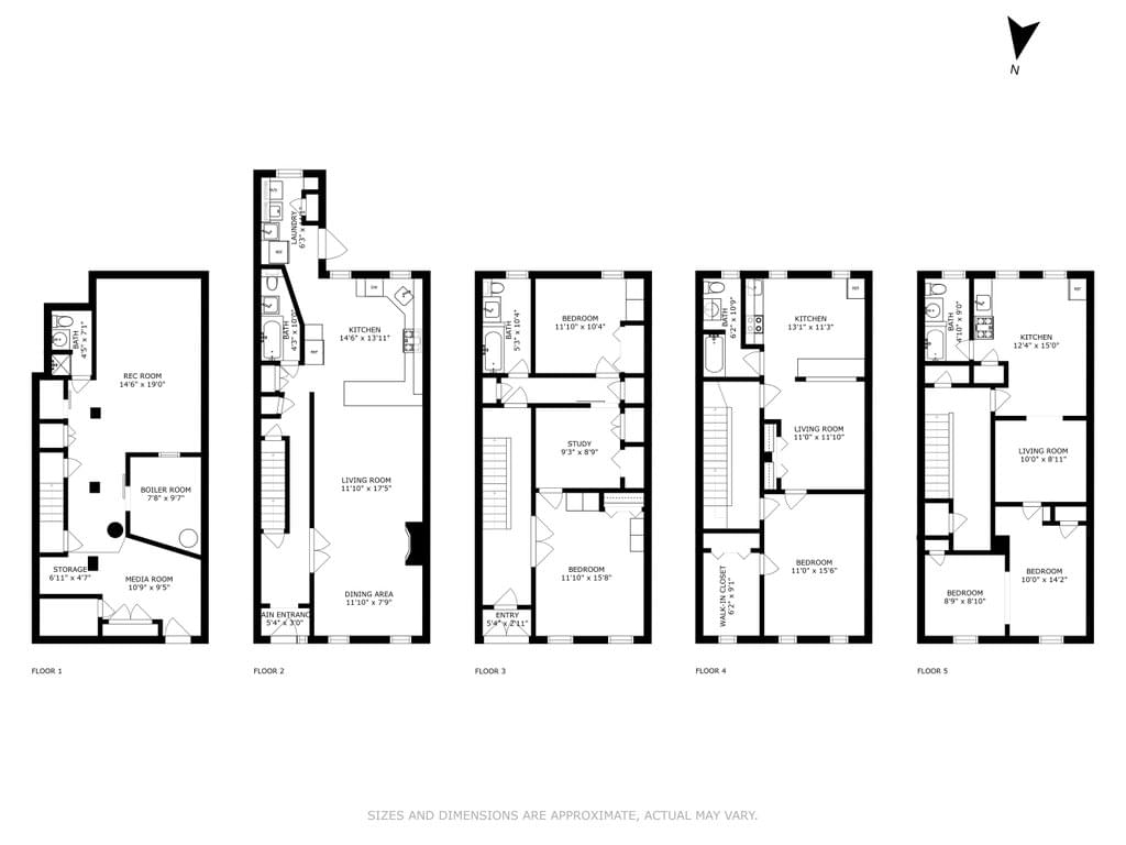 Floor plan of 404 Monroe Street in Brooklyn, Brooklyn, NY 11221