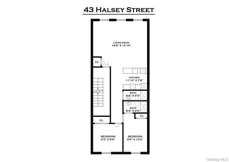43 Halsey Street #3
