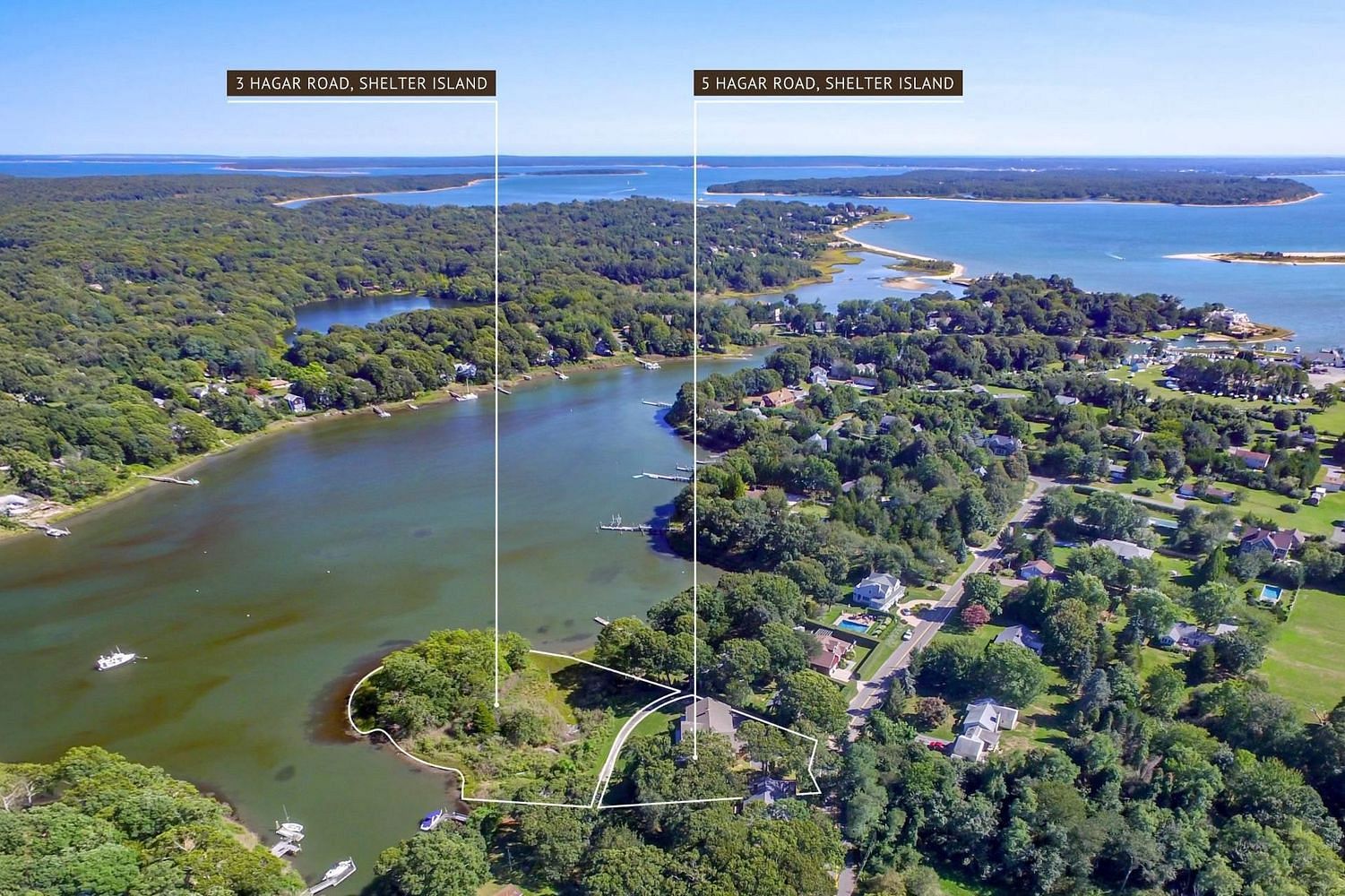 Image 1 of 41 for 5 + Part 3 Hagar Road in Long Island, Shelter Island, NY, 11964