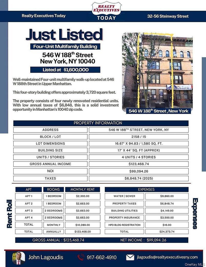 546 W 188th Street