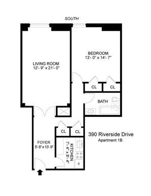 Image 1 of 10 for 390 Riverside Drive #1B in Manhattan, New York, NY, 10025
