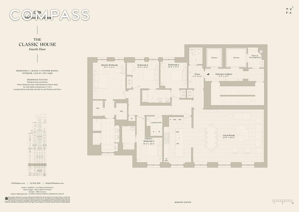 Floor plan of 1228 Madison Avenue #4FLR in Manhattan, New York, NY 10128