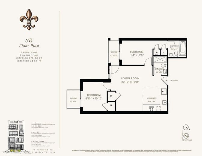 78 Harman Street #3R