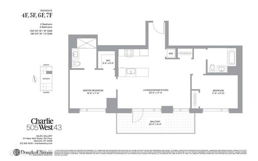 Image 1 of 3 for 505 West 43rd Street #4F in Manhattan, New York, NY, 10036