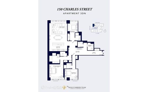 Image 1 of 42 for 150 Charles Street #3DN in Manhattan, New York, NY, 10014