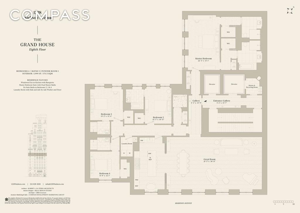 Floor plan of 1228 Madison Avenue #8FLR in Manhattan, New York, NY 10128