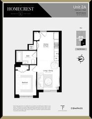 Floor plan image of 1670 East 19th Street #2A in Brooklyn, NY, 11229