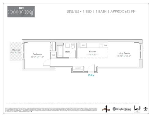 Image 1 of 7 for 189 Cooper Street #3B in Brooklyn, NY, 11207