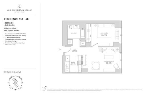 Image 1 of 7 for 252 South Street #33J in Manhattan, New York, NY, 10002