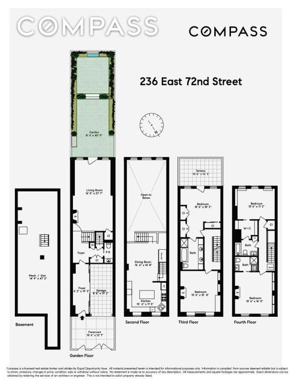 Floor plan of 236 East 72nd Street in Manhattan, New York, NY 10021