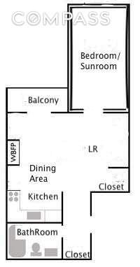 Floor plan of 149 West 85th Street #6 in Manhattan, New York, NY 10024